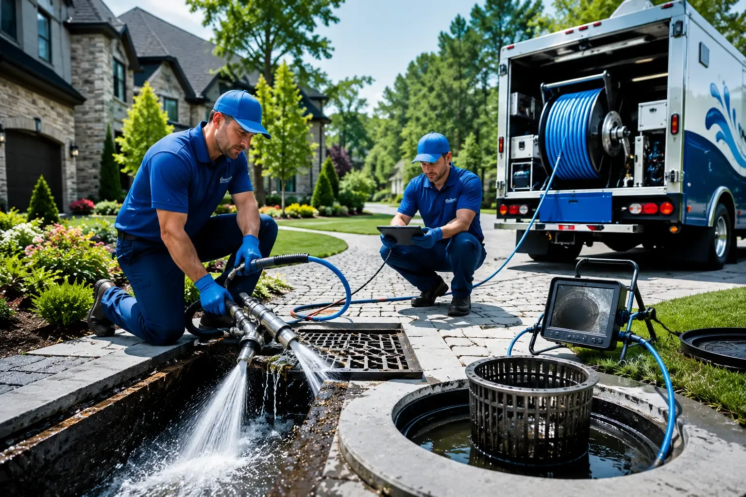 Local outdoor drain cleaning professionals in Juda, WI